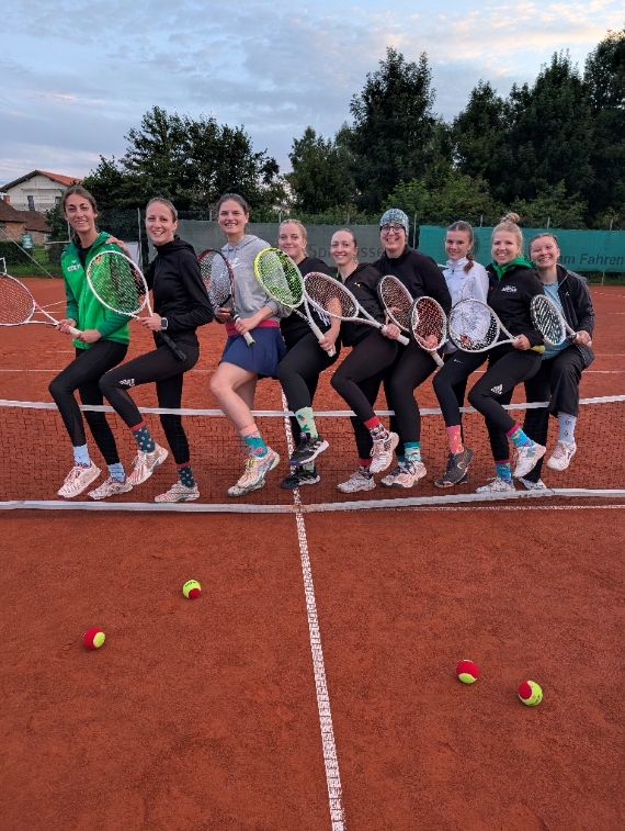 Damenmannschaft-Meisterschaft - Gruppenfoto